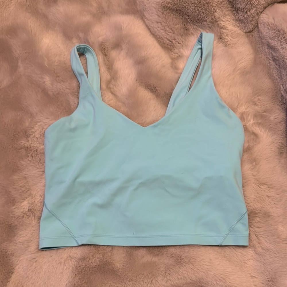Lululemon Align Tank Top Cyan Blue